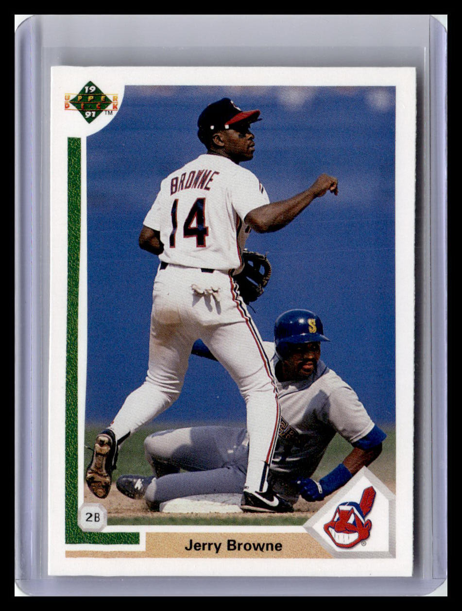 1991 Upper Deck #116d Jerry Browne