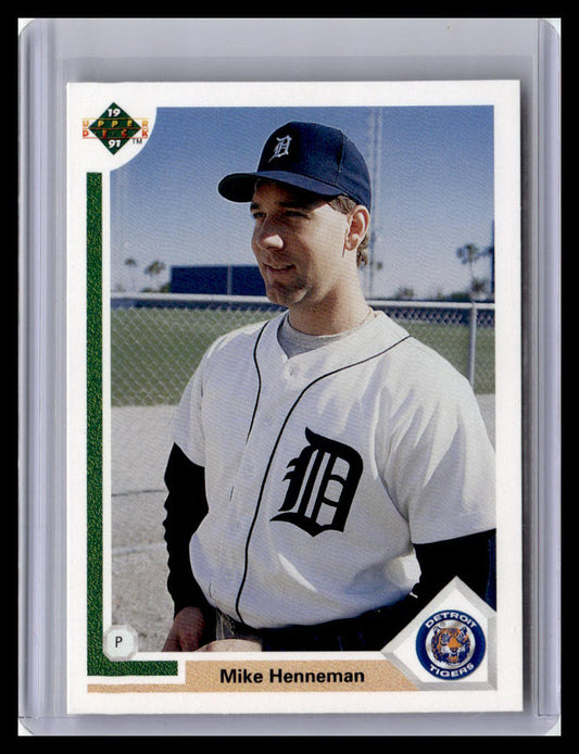 1991 Upper Deck #386c Mike Henneman