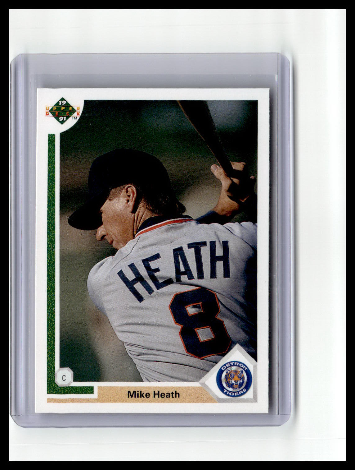 1991 Upper Deck #318d Mike Heath