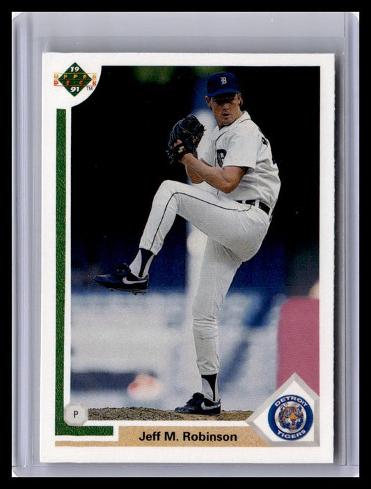 1991 Upper Deck #676c Jeff M. Robinson