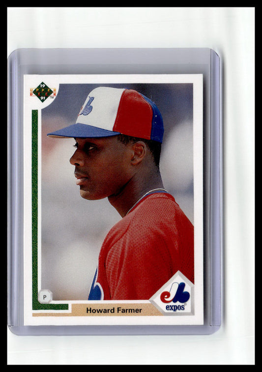 1991 Upper Deck #362d Howard Farmer
