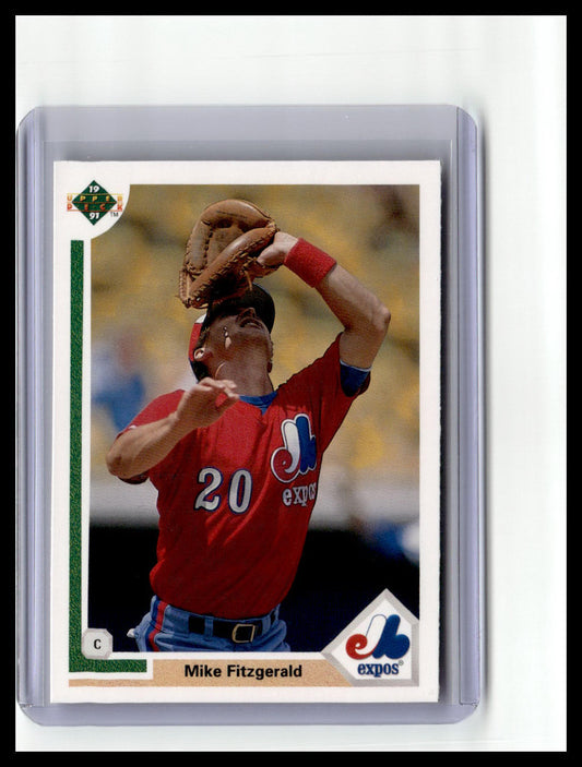 1991 Upper Deck #516 Mike Fitzgerald