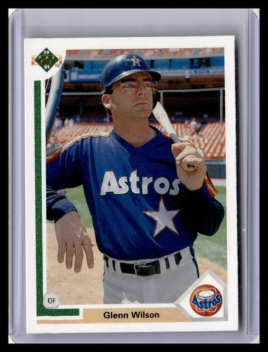1991 Upper Deck #515b Glenn Wilson