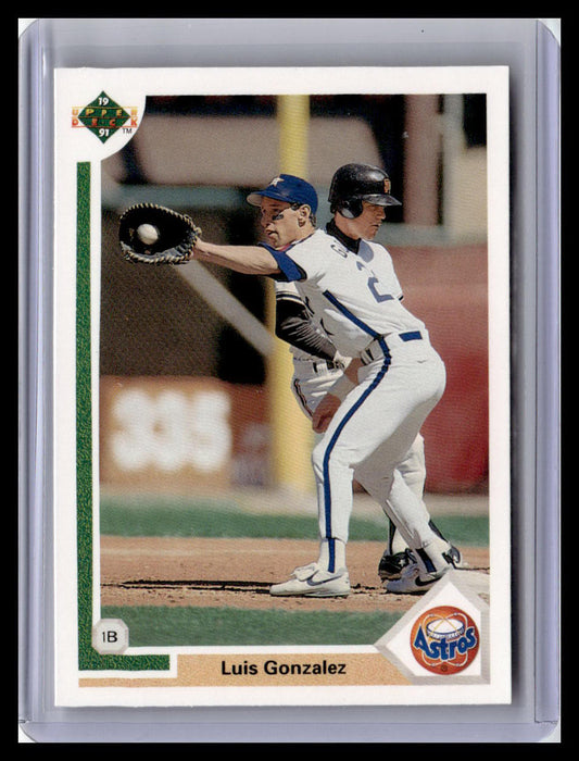 1991 Upper Deck #567c Luis Gonzalez