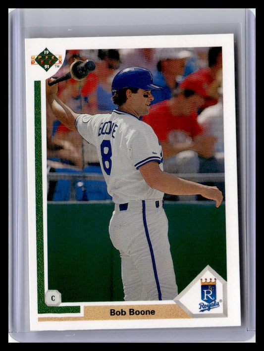1991 Upper Deck #502c Bob Boone