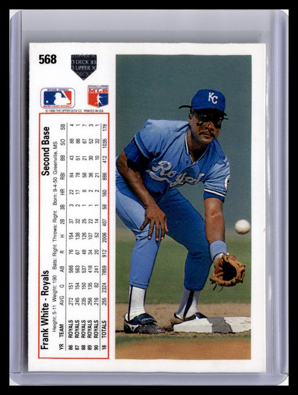 1991 Upper Deck #568d Frank White