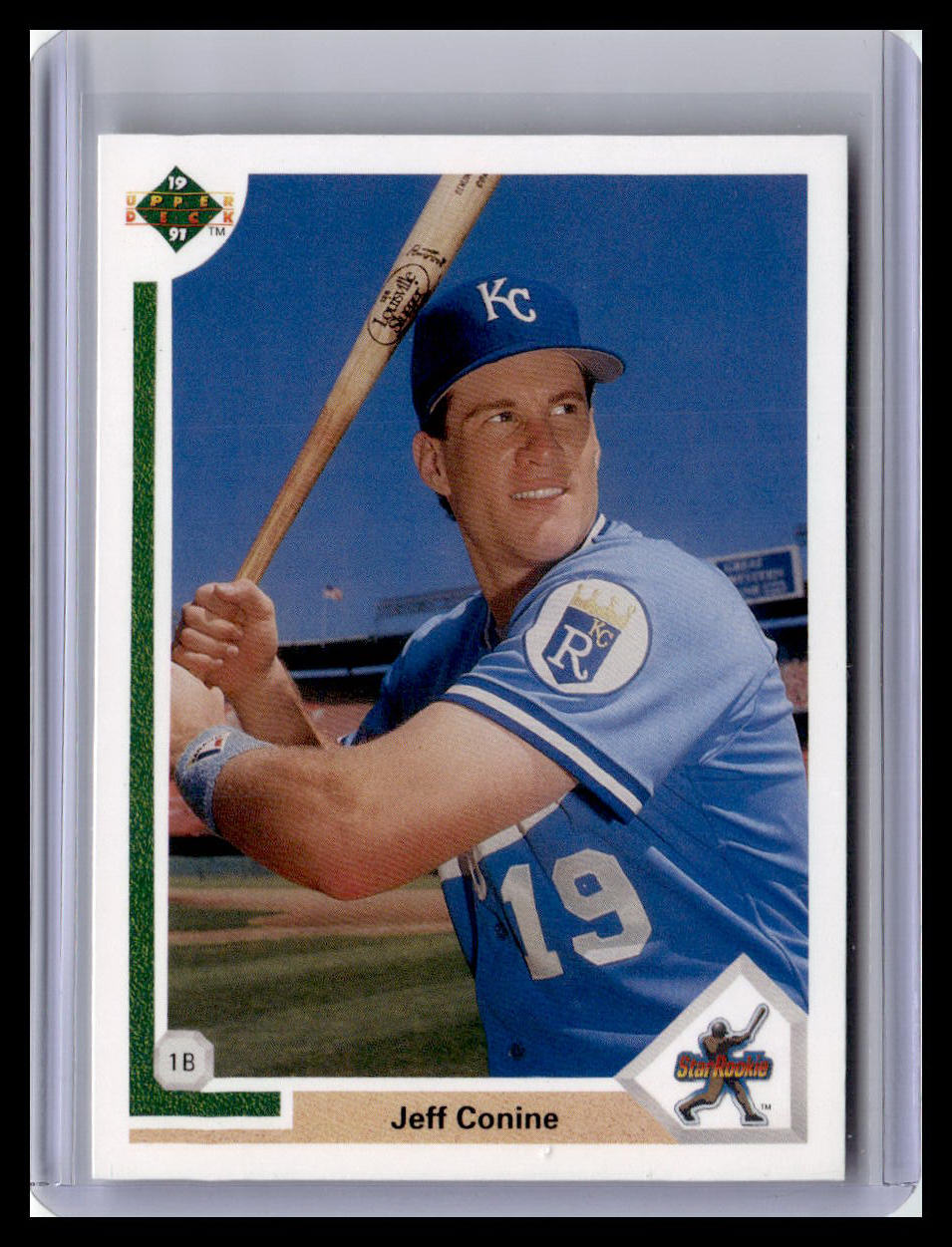 1991 Upper Deck #27b Jeff Conine