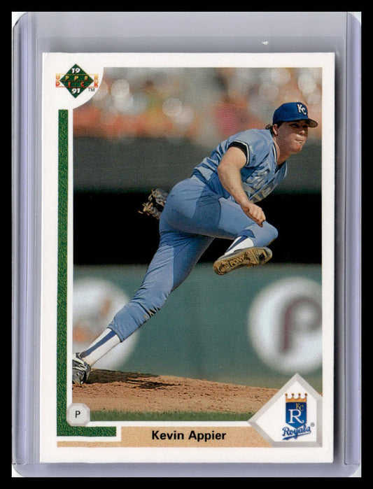 1991 Upper Deck #566b Kevin Appier