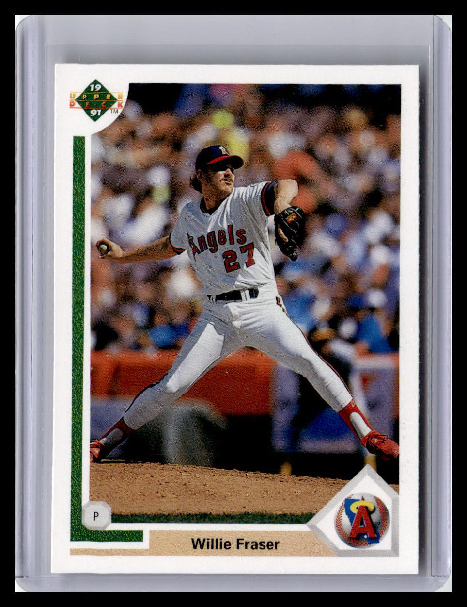 1991 Upper Deck #699b Willie Fraser
