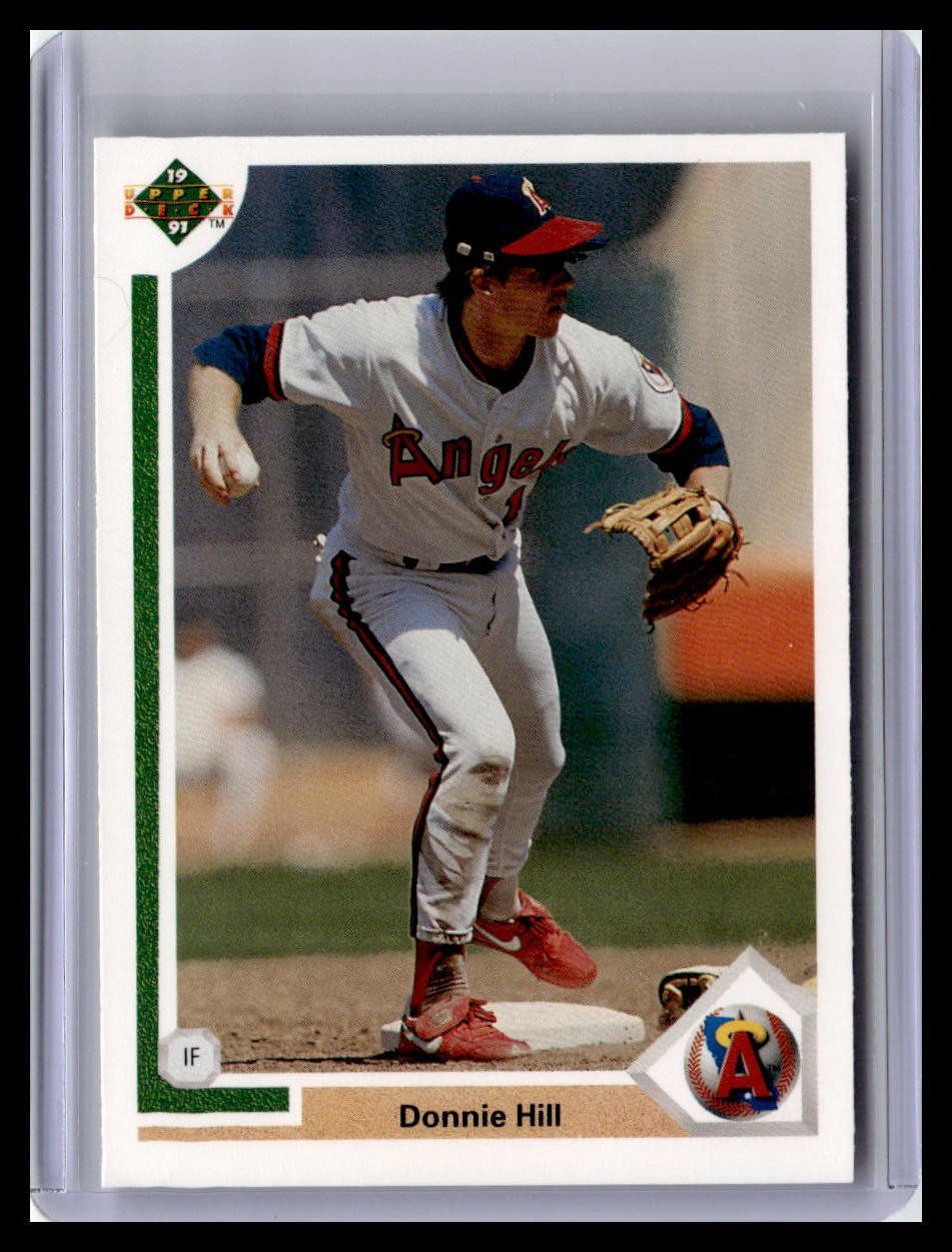 1991 Upper Deck #211b Donnie Hill