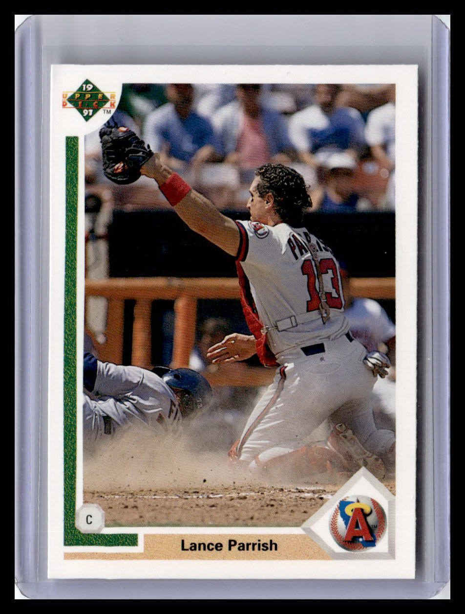 1991 Upper Deck #552b Lance Parrish