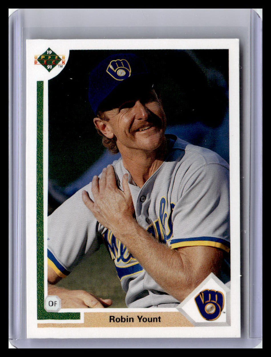 1991 Upper Deck #344d Robin Yount