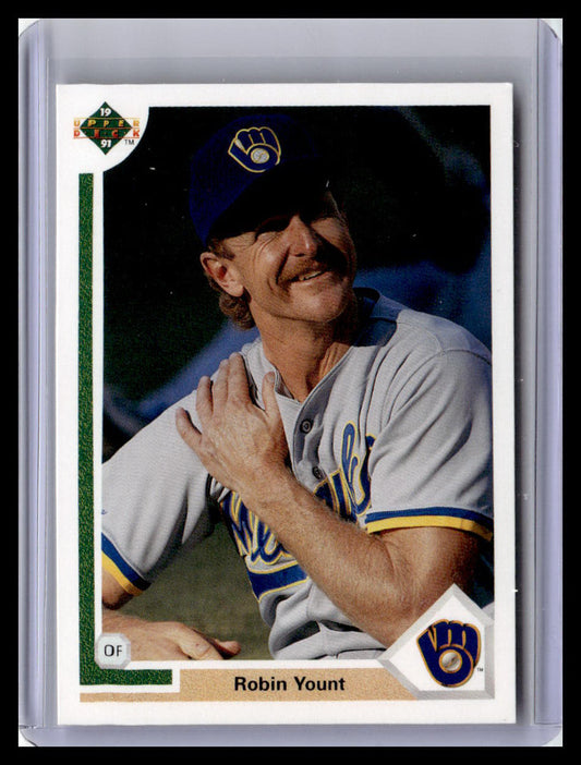 1991 Upper Deck #344d Robin Yount