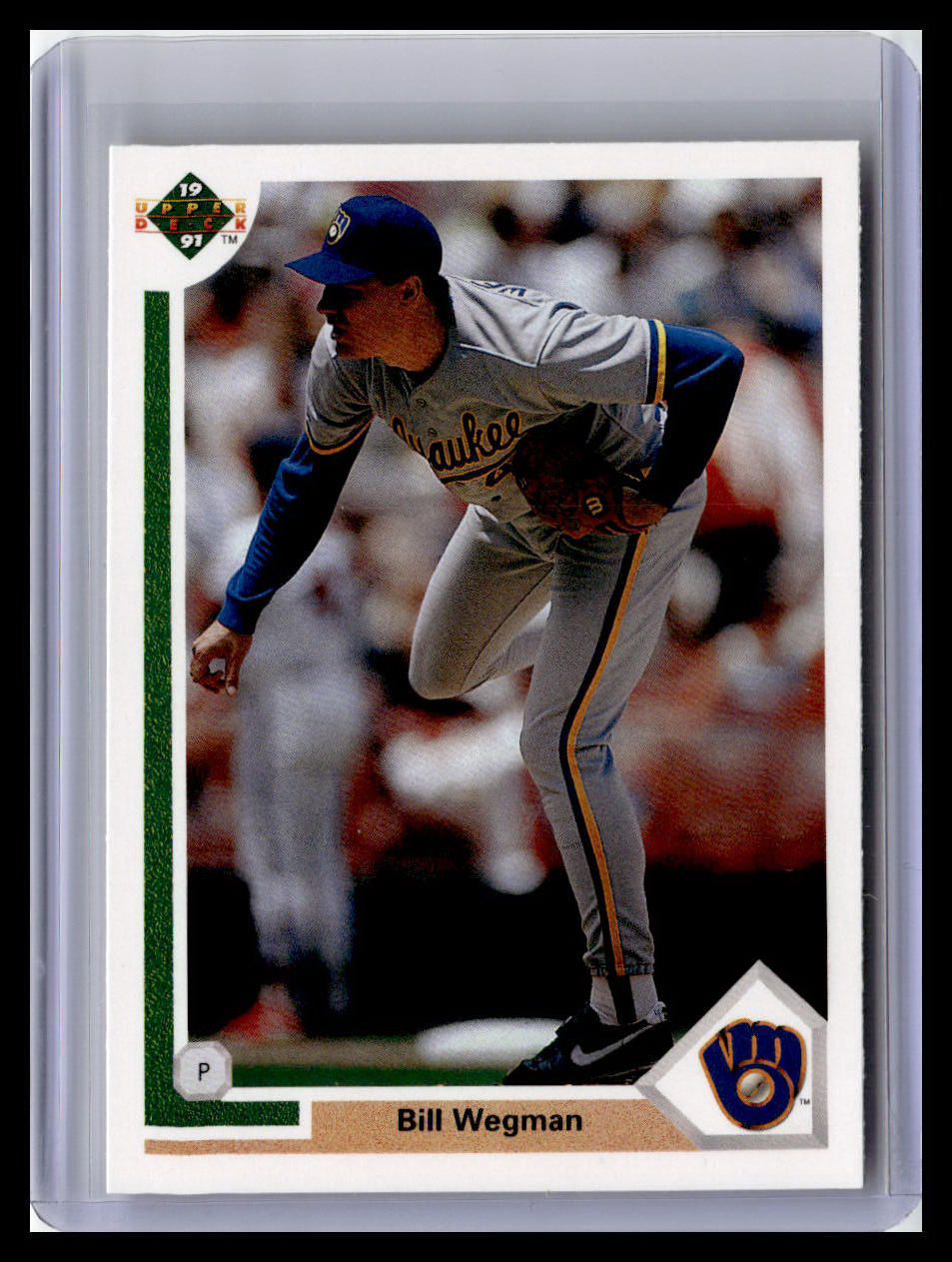 1991 Upper Deck #292b Bill Wegman