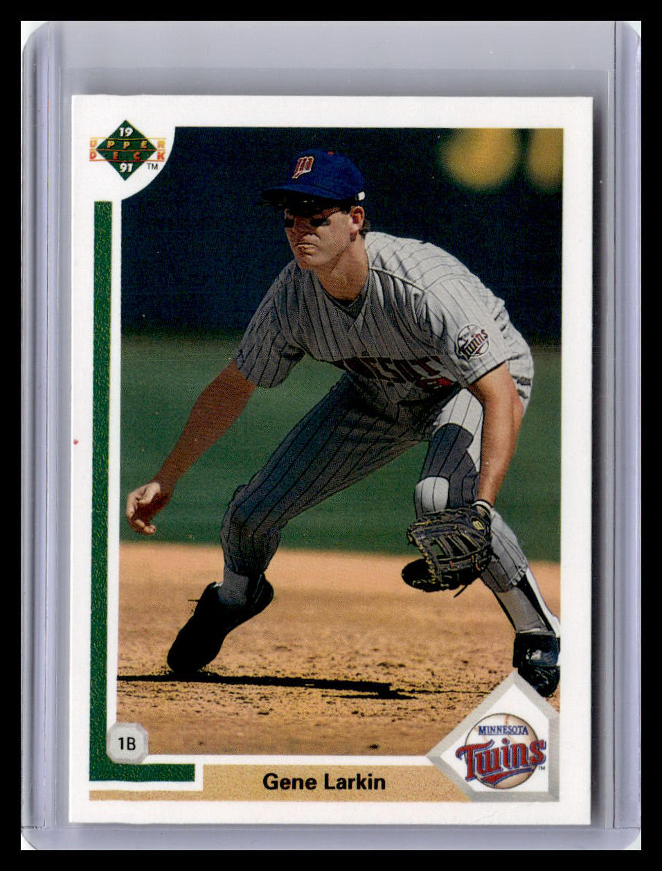 1991 Upper Deck #501b Gene Larkin