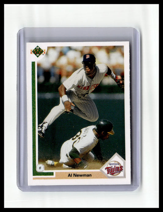1991 Upper Deck #413c Al Newman