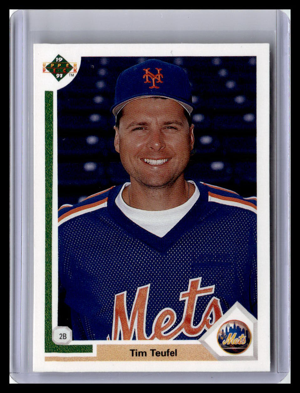1991 Upper Deck #370b Tim Teufel