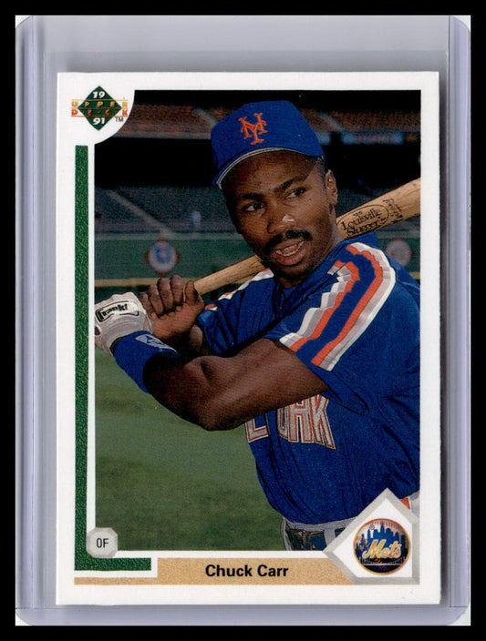 1991 Upper Deck #514c Chuck Carr
