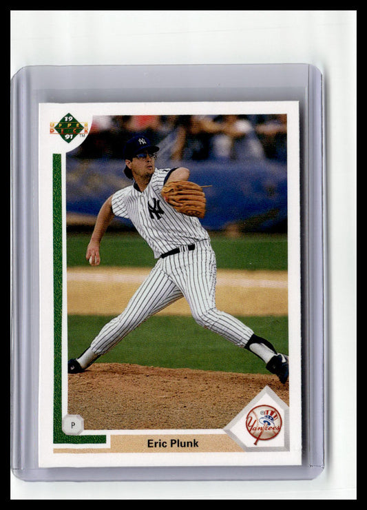 1991 Upper Deck #695b Eric Plunk