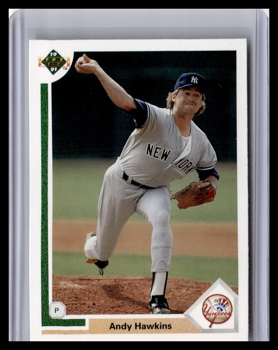 1991 Upper Deck #333b Andy Hawkins