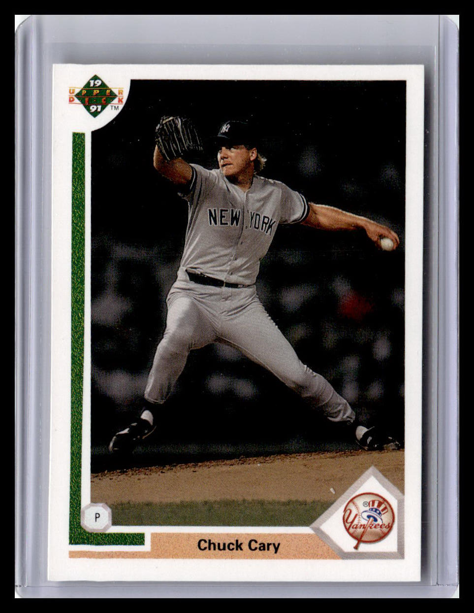 1991 Upper Deck #409b Chuck Cary
