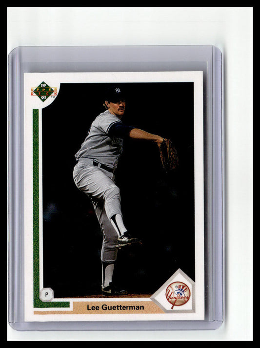 1991 Upper Deck #481e Lee Guetterman