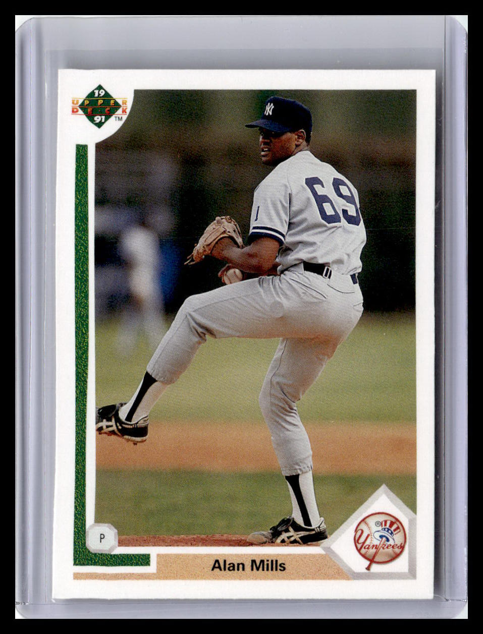 1991 Upper Deck #222b Alan Mills