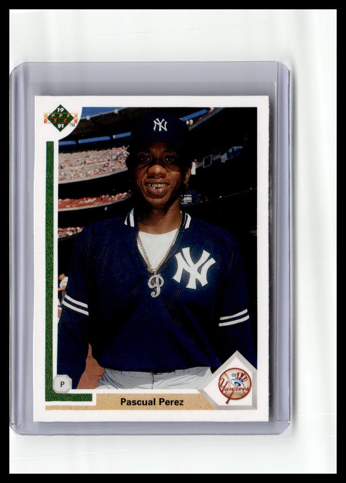 1991 Upper Deck #671b Pascual Perez