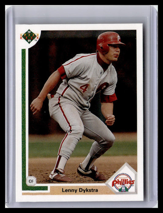 1991 Upper Deck #267 Lenny Dykstra