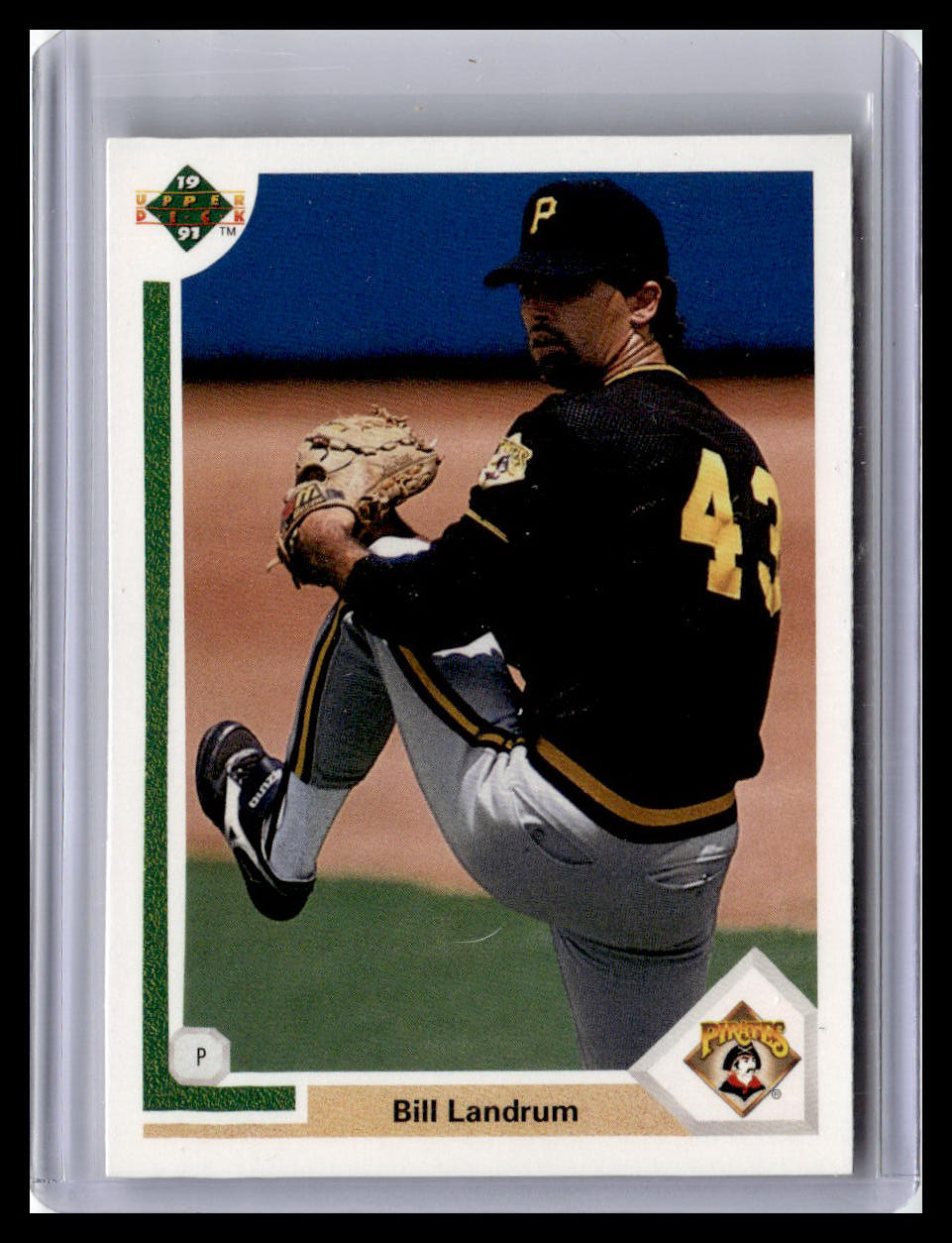 1991 Upper Deck #614c Bill Landrum