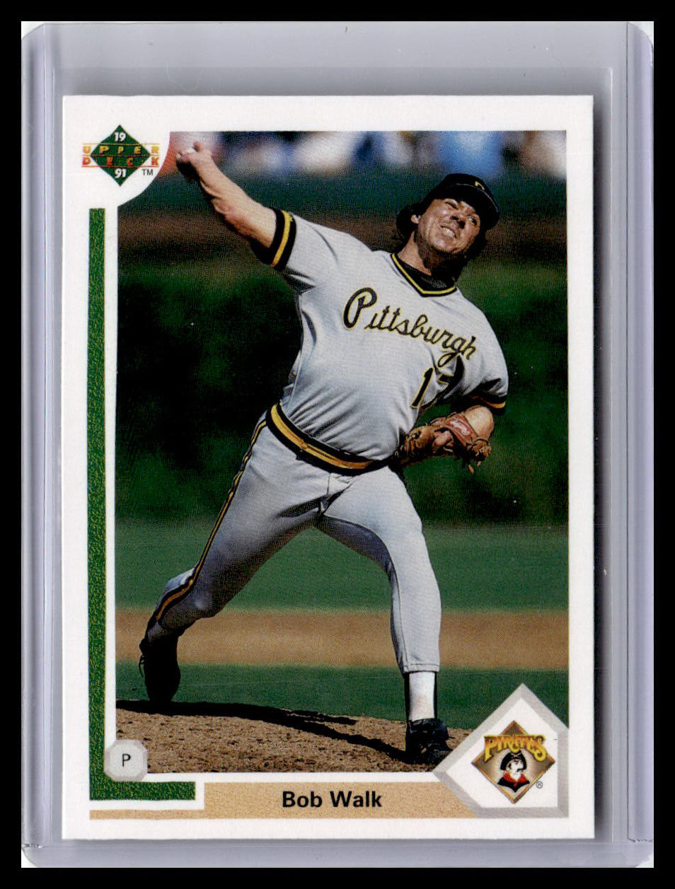 1991 Upper Deck #689c Bob Walk