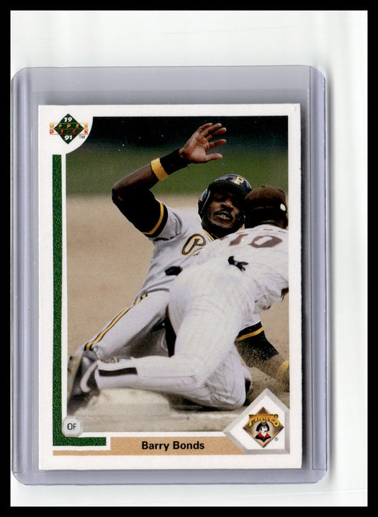 1991 Upper Deck #154b Barry Bonds