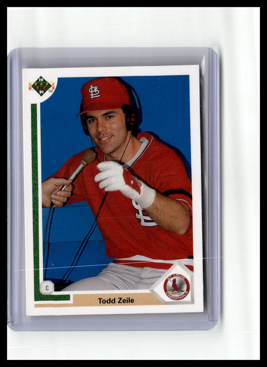 1991 Upper Deck #164b Todd Zeile