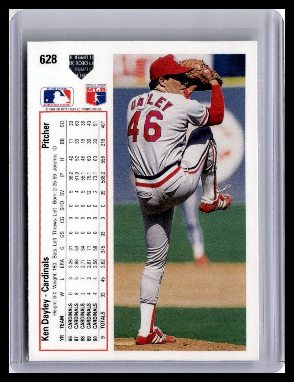 1991 Upper Deck #628 Ken Dayley