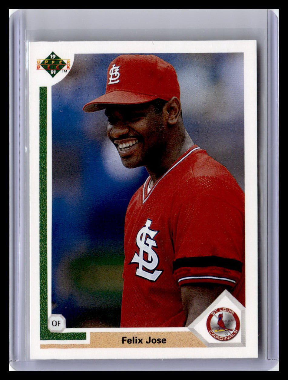 1991 Upper Deck #387c Felix Jose