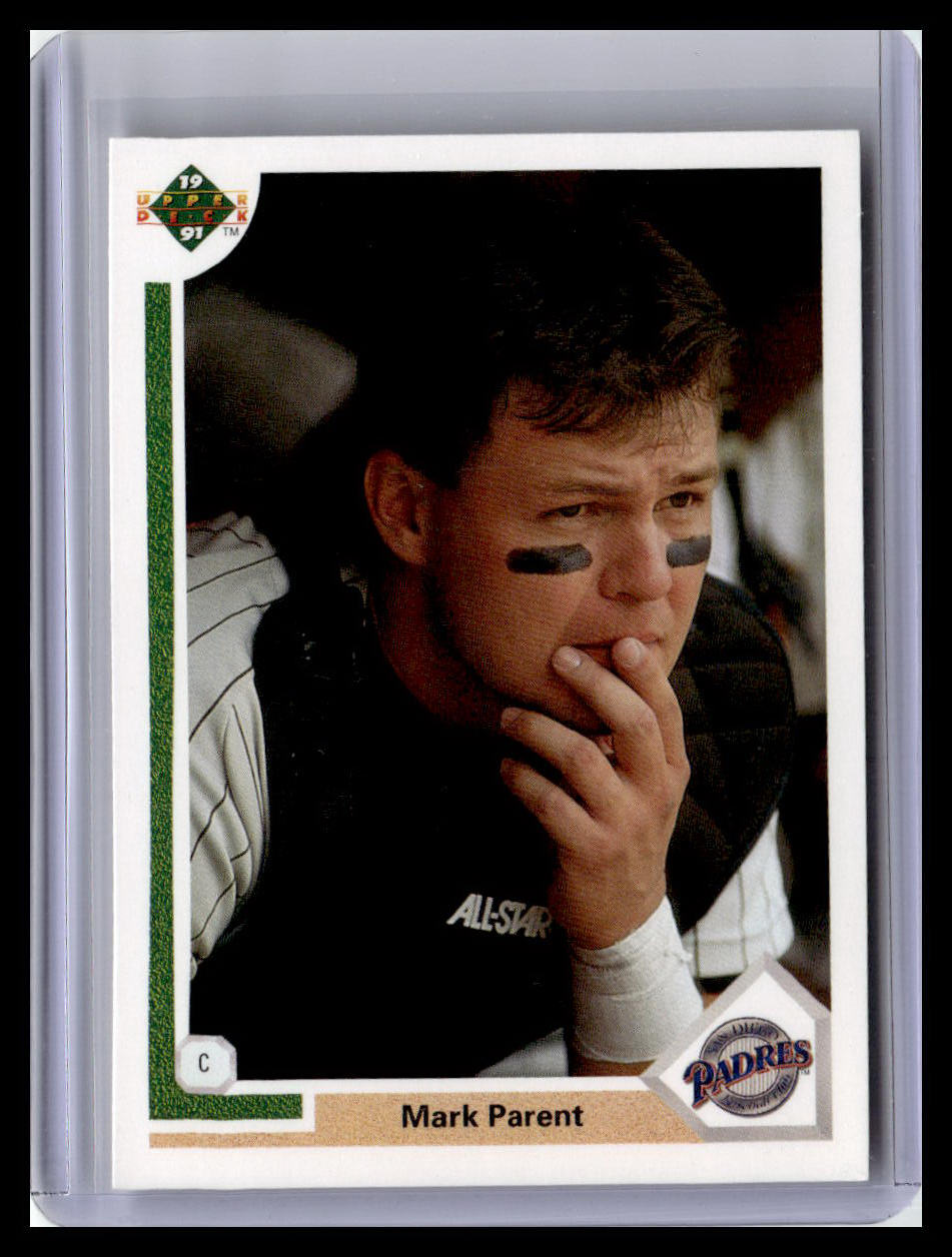 1991 Upper Deck #470e Mark Parent