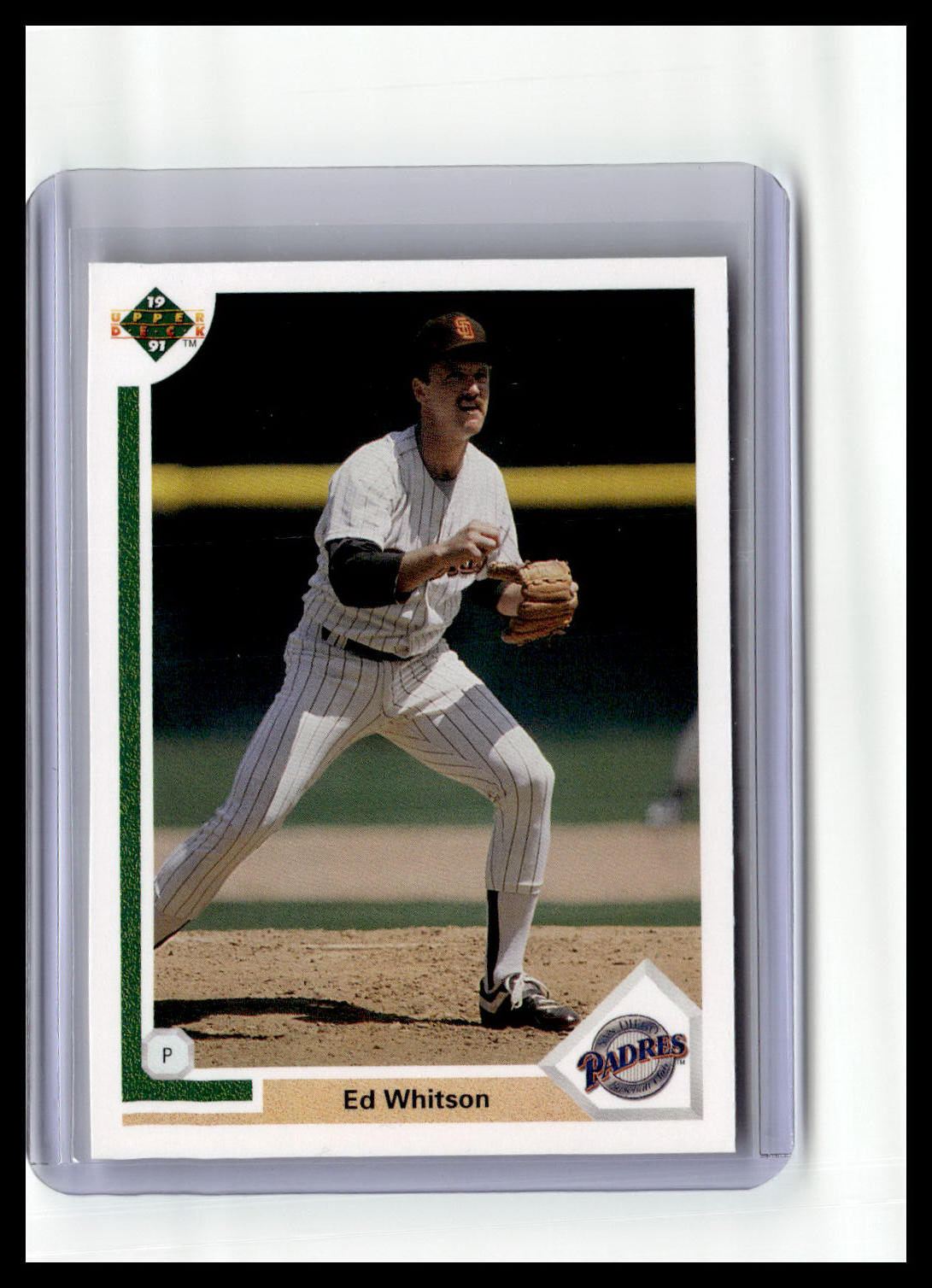 1991 Upper Deck #312d Ed Whitson