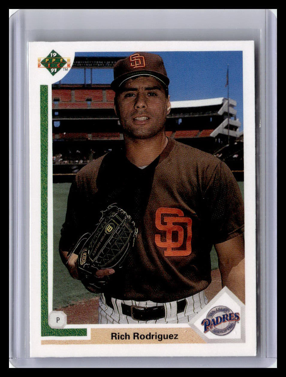 1991 Upper Deck #640b Rich Rodriguez