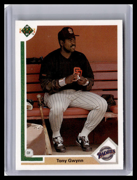 1991 Upper Deck #255b Tony Gwynn