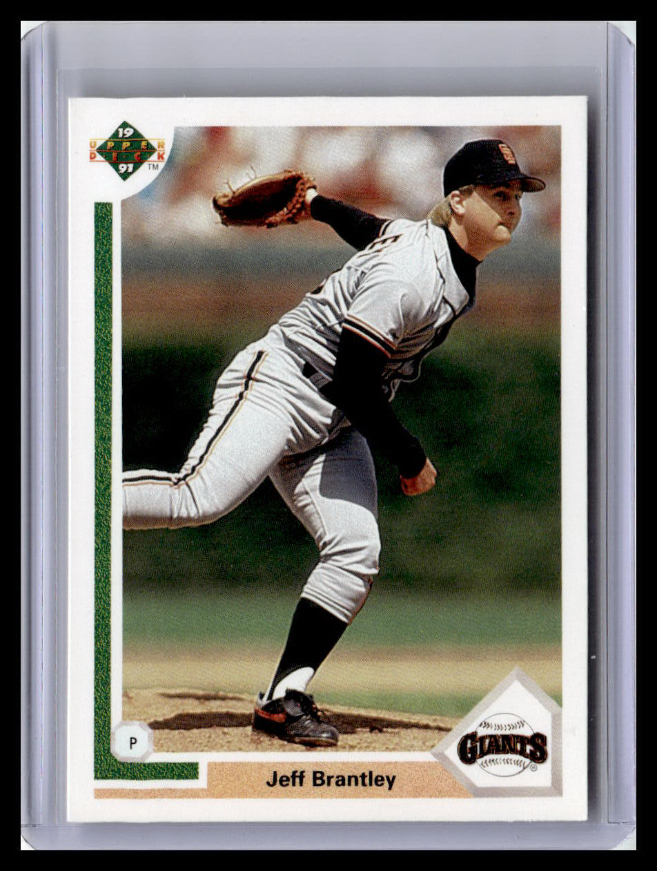 1991 Upper Deck #424d Jeff Brantley