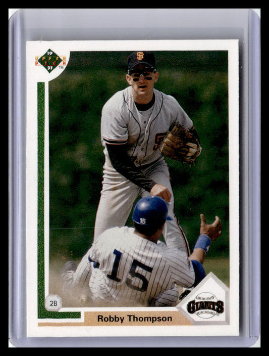 1991 Upper Deck #178 Robby Thompson