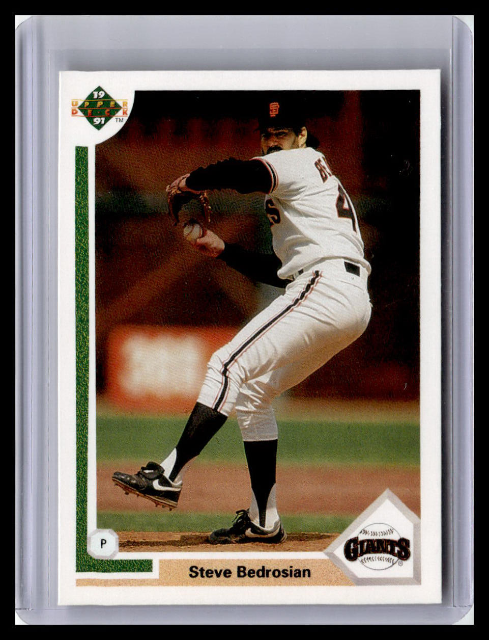 1991 Upper Deck #422e Steve Bedrosian