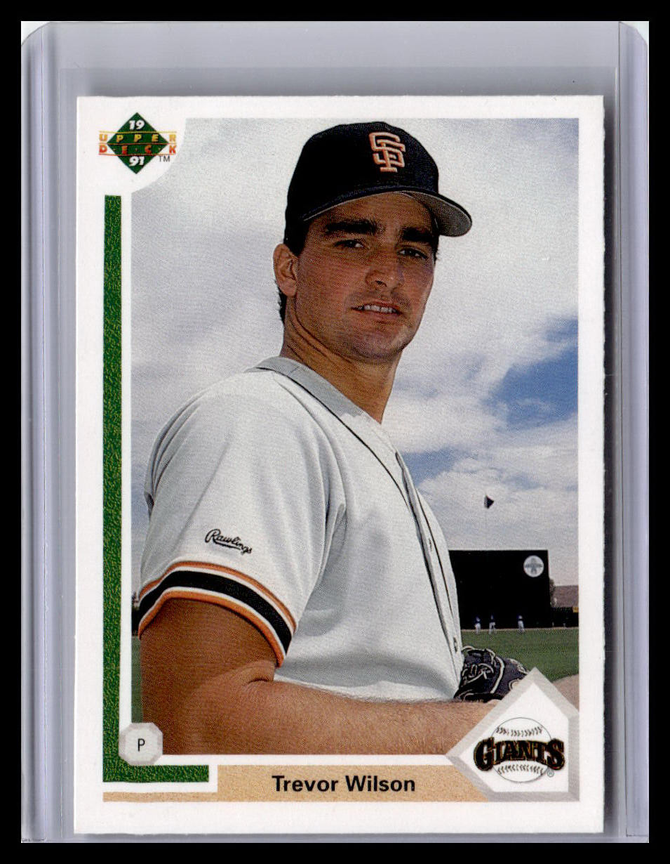 1991 Upper Deck #653b Trevor Wilson
