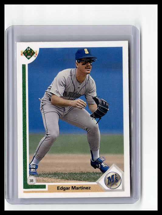 1991 Upper Deck #574b Edgar Martinez