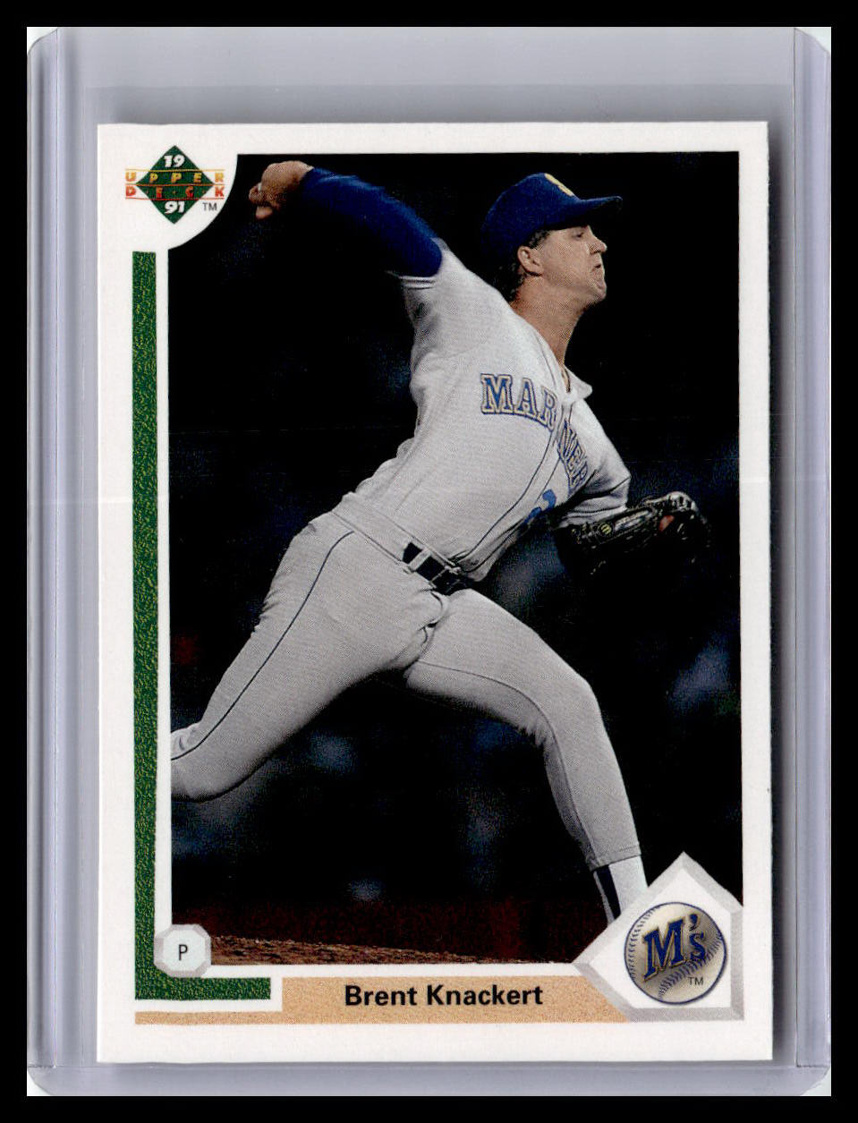1991 Upper Deck #378 Brent Knackert