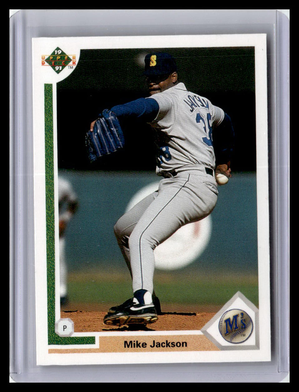 1991 Upper Deck #496d Mike Jackson