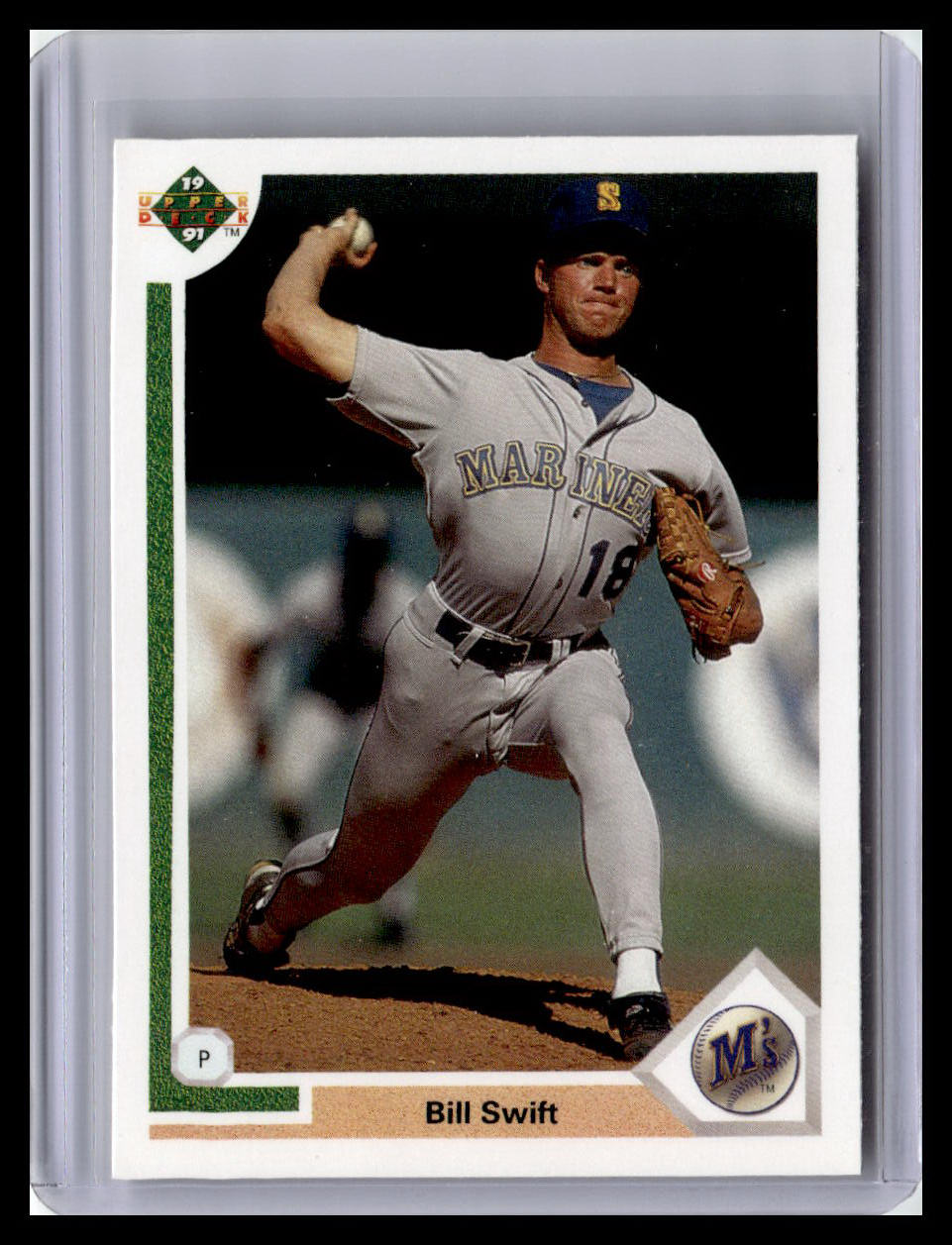 1991 Upper Deck #498d Bill Swift