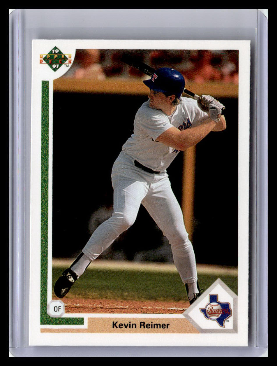 1991 Upper Deck #494d Kevin Reimer