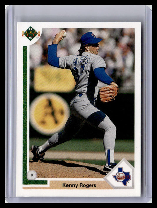 1991 Upper Deck #606b Kenny Rogers