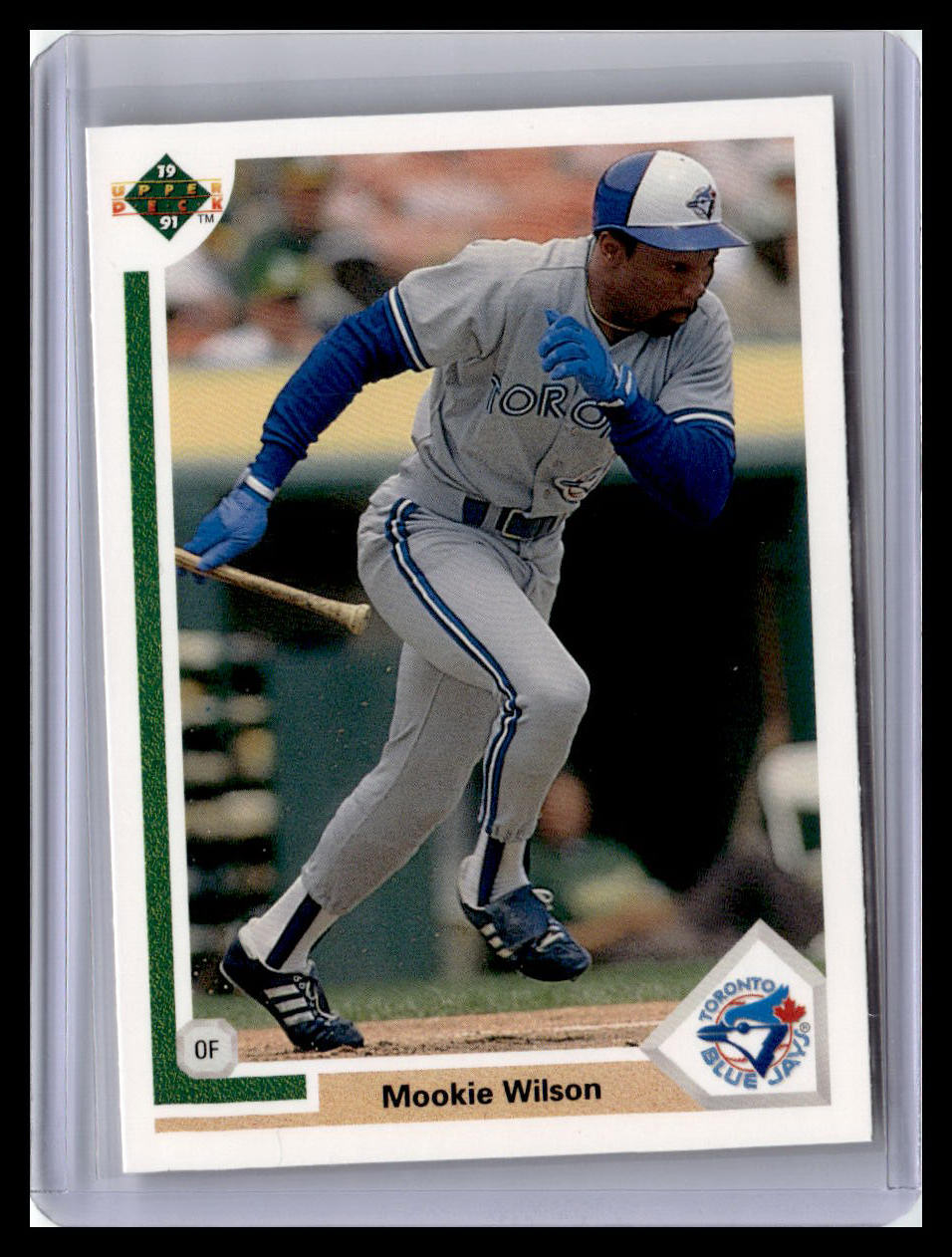 1991 Upper Deck #512b Mookie Wilson